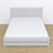 Wooden double bed with drawer N02 grey