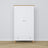 Wooden wardrobe 2D1S Scandi white / natural oak