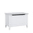 Wooden chest Scandi white