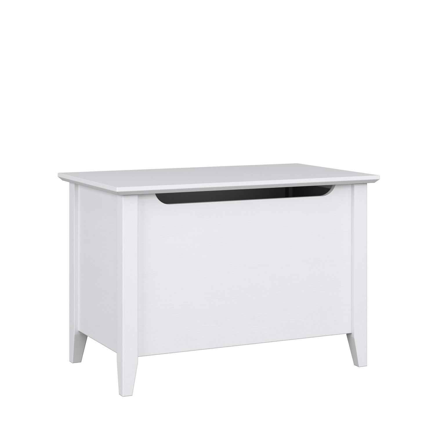 Wooden chest Scandi white