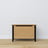 Oak chest Scandi oak natural / black