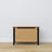 Oak chest Scandi oak natural / black