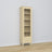 Pine display cabinet 1S 57 Scandi clear pine