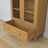 Pine display cabinet 1S 90 Scandi natural pine