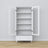 Wooden display cabinet 1S 90 Scandi white