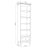 Oak shelf 1S 57 Scandi oak natural