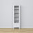 Wooden display cabinet 1S 57 Scandi white