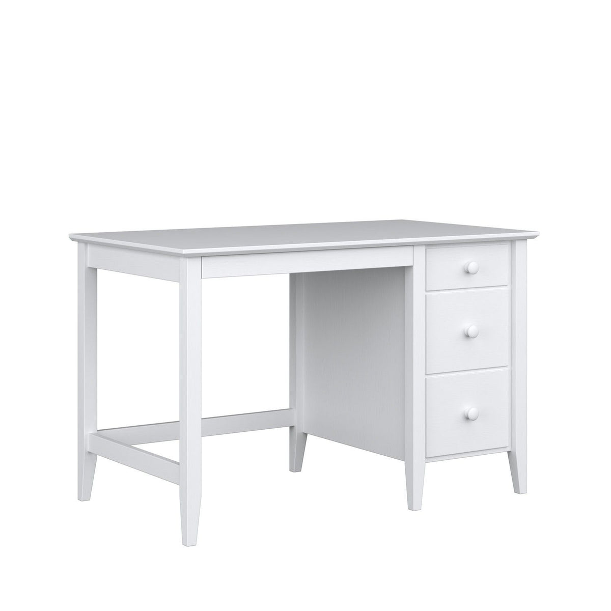 Wooden desk 3S Scandi white