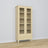 Pine display cabinet 1S 90 Scandi clear pine