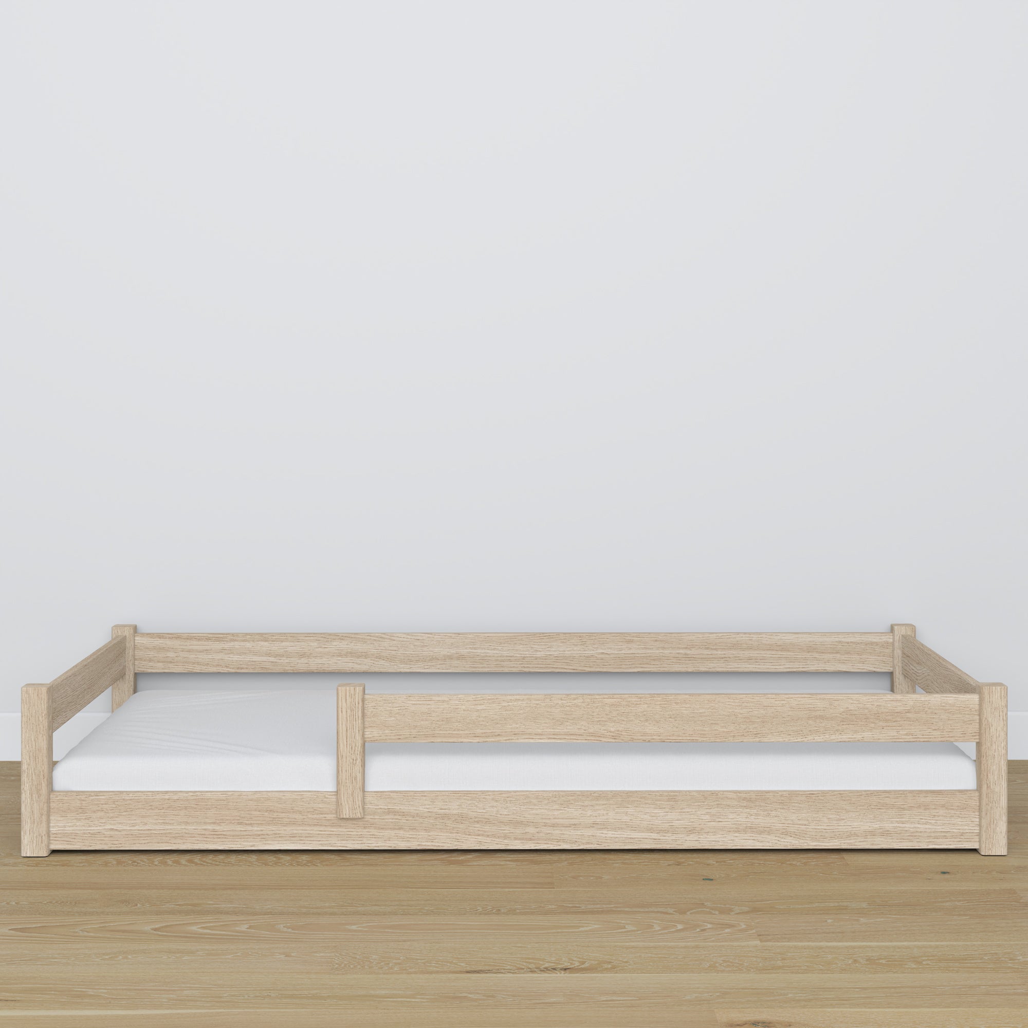 Oak low bed N02 oak bleached