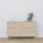 Oak chest of drawers 6S 154 Scandi oak bleached