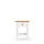 Wooden bedside table 1S N01 Scandi white / natural oak