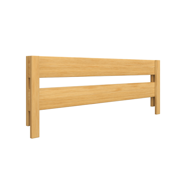 Bed fall protection | natural pine